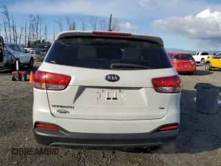 2016 Kia Sorento LX with VIN 5XYPGDA54GG172368, listed as a Copart auction lot 43480735 with 152,920 mi miles and Salvage Title. Bid and sale history available at carsss.com. Image 6.