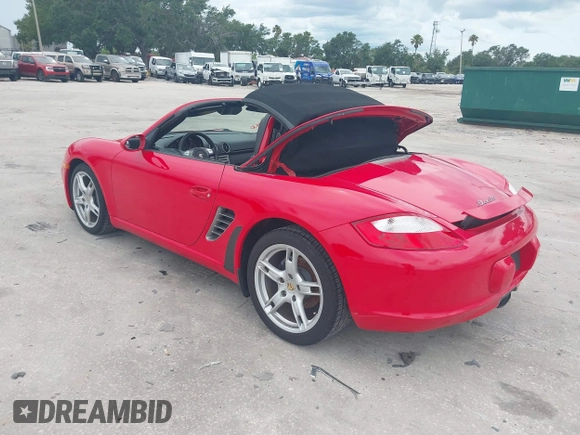 2006 Porsche Boxster with VIN WP0CA29866U712142, listed as a IAAI auction lot 42423093 with 57,057 mi miles and . Bid and sale history available at DreamBid. Image 3.