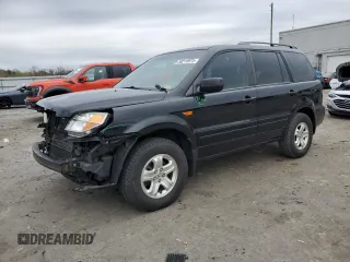 2008 Honda Pilot VP with VIN 5FNYF28258B029056, listed as a Copart auction lot 50219975 with 116,683 mi miles and Salvage Title. Bid and sale history available at DreamBid. Image 1.