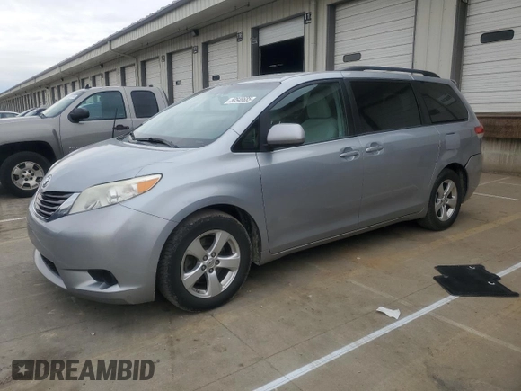 2014 Toyota Sienna LE AAS with VIN 5TDKK3DC0ES469196, listed as a Copart auction lot 50546685 with 179,160 mi miles and Salvage Title. Bid and sale history available at DreamBid. Image 1.