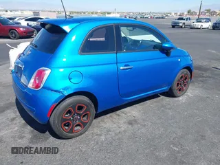 2016 FIAT 500 Pop z VIN 3C3CFFAR0GT161347, wystawiony jako IAAI lot #42497982 z przebiegiem 64 888 mil mil oraz . Historia ofert i sprzedaży dostępna na DreamBid. Obrazek 4.