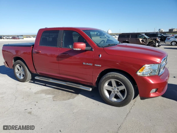 2009 Dodge Ram 1500 Sport with VIN 1D3HB13T89S799866, listed as a Copart auction lot 76515364 with 242,468 mi miles and Salvage Title. Bid and sale history available at carsss.com. Image 4.