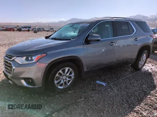 2018 Chevrolet Traverse LT Cloth with VIN 1GNEVGKW9JJ250678, listed as a Copart auction lot 49443935 with 117,518 mi miles and Salvage Title. Bid and sale history available at carsss.com. Image 1.