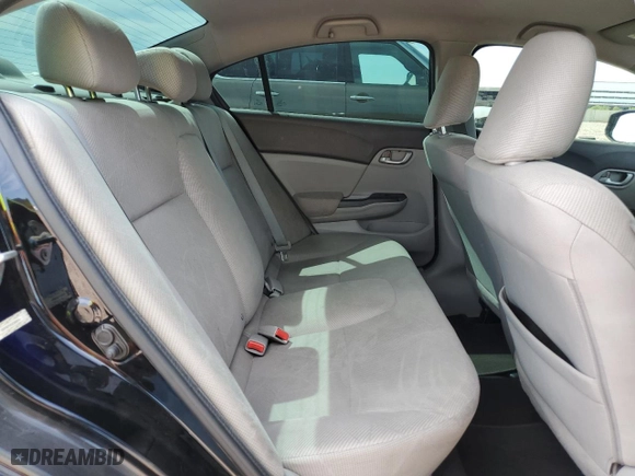 2012 Honda Civic Sdn LX with VIN 19XFB2F53CE365514, listed as a Copart auction lot 50949545 with 93,781 mi miles and Salvage Title. Bid and sale history available at carsss.com. Image 10.