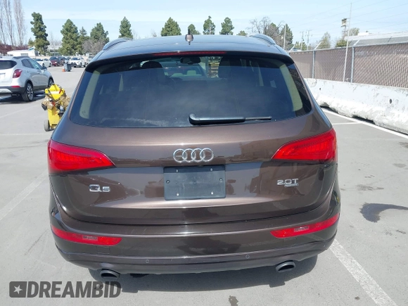 2013 Audi Q5 Premium Plus с VIN WA1LFAFP7DA066996, выставлен на аукционе IAAI как лот 41836209 с пробегом 102 257 миль миль и . История ставок и продаж доступна на DreamBid. Изображение 16.
