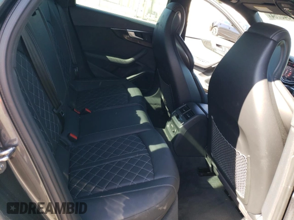 2019 Audi S4 Premium Plus with VIN WAUB4AF47KA006630, listed as a Copart auction lot 77640264 with 61,654 mi miles and Salvage Title. Bid and sale history available at carsss.com. Image 10.