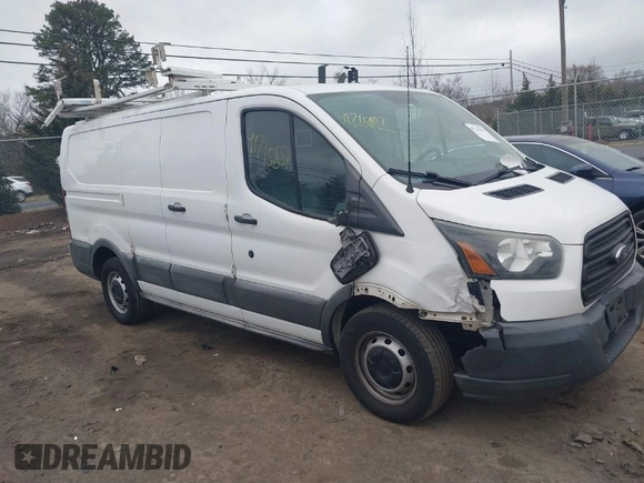 2015 Ford Transit Cargo with VIN 1FTNE1ZM3FKB16311, listed as a IAAI auction lot 41715851 with 159,231 mi miles. Bid and sale history available at carsss.com. Image 1.