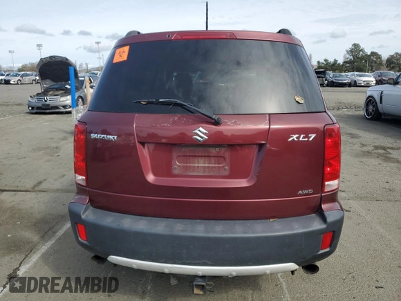 2008 Suzuki XL7 Luxury z VIN 2S3DA417786123462, wystawiony jako Copart lot #45531645 z przebiegiem 211 930 mil mil oraz Szkody całkowita. Historia ofert i sprzedaży dostępna na DreamBid. Obrazek 6.