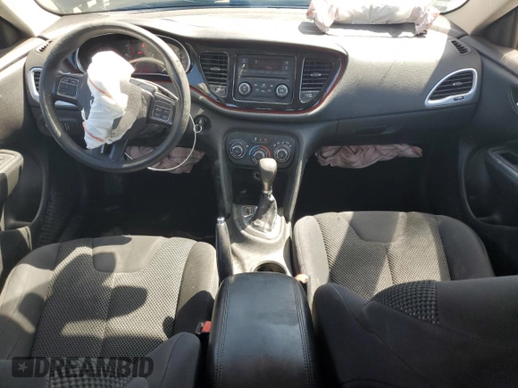 2016 Dodge Dart SE with VIN 1C3CDFAAXGD682436, listed as a Copart auction lot 59027775 with 139,645 mi miles and Salvage title. Bid and sale history available at DreamBid. Image 8.