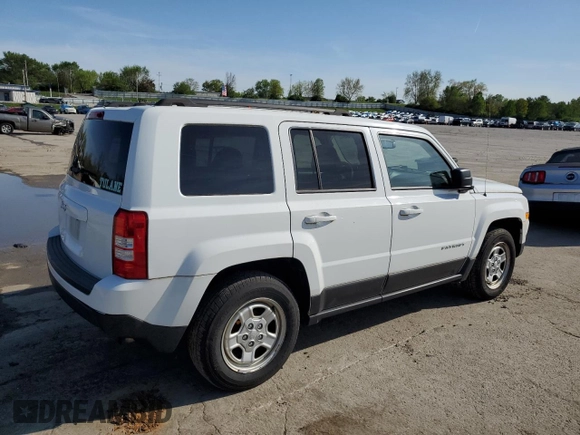 2016 Jeep Patriot Sport SE with VIN 1C4NJPBA6GD670270, listed as a Copart auction lot 54267855 with 98,495 mi miles and Clean Title. Bid and sale history available at carsss.com. Image 3.