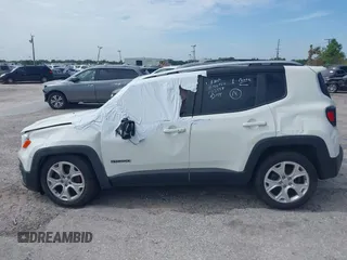 2017 Jeep Renegade Limited with VIN ZACCJADB4HPG08511, listed as a IAAI auction lot 40992295 with 91,229 mi miles and . Bid and sale history available at DreamBid. Image 14.