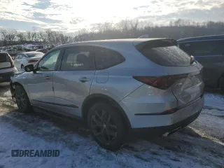 2024 Acura MDX w/A-Spec Package with VIN 5J8YE1H02RL000044, listed as a Copart auction lot 84683394 with 11,038 mi miles and Salvage Title. Bid and sale history available at carsss.com. Image 2.