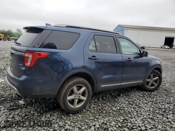 2017 Ford Explorer XLT with VIN 1FM5K8D85HGA83468, listed as a Copart auction lot 57416305 with 63,063 mi miles and Salvage title. Bid and sale history available at DreamBid. Image 3.