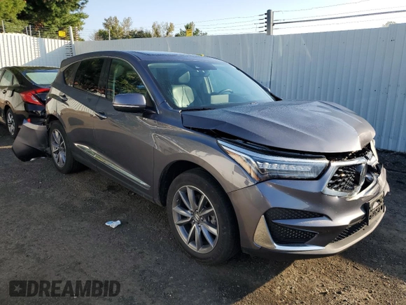 2020 Acura RDX w/Technology Pkg with VIN 5J8TC2H59LL019473, listed as a Copart auction lot 70126503 with 40,181 mi miles. Bid and sale history available at carsss.com. Image 4.