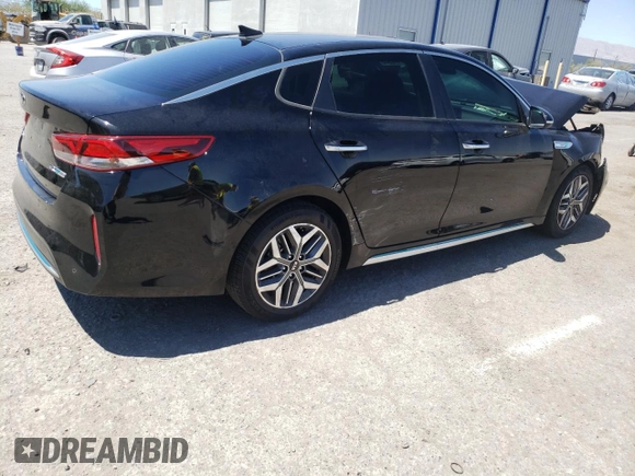 2020 Kia Optima Hybrid EX with VIN KNAGU4LE2L5037248, listed as a Copart auction lot 67170544 with 68,746 mi miles and Salvage Title. Bid and sale history available at carsss.com. Image 3.