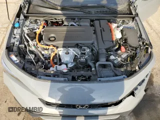 2025 Honda Civic Sedan Hybrid Sport with VIN 2HGFE4F89SH313144, listed as a Copart auction lot 48546145 with 2,542 mi miles and Salvage Title. Bid and sale history available at carsss.com. Image 12.