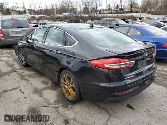2020 Ford Fusion Hybrid Titanium with VIN 3FA6P0RU7LR157059, listed as a Copart auction lot 37586093 with 0 mi miles. Bid and sale history available at carsss.com. Image 2.