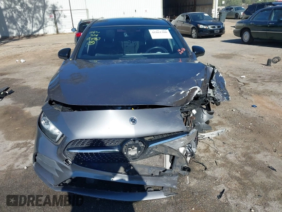 2022 Mercedes-Benz A 220 with VIN W1K3G4EB8NJ348694, listed as a IAAI auction lot 41861300 with 52,596 mi miles and . Bid and sale history available at DreamBid. Image 11.