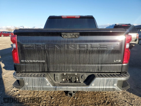 2024 Chevrolet Silverado 1500 LTZ with VIN 1GCUDGED0RZ333186, listed as a Copart auction lot 87745185 with 9,718 mi miles and Salvage Title. Bid and sale history available at DreamBid. Image 6.