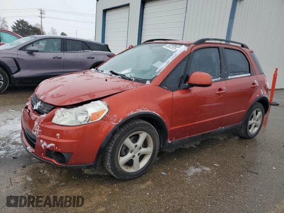 2009 Suzuki SX4 with VIN JS2YB413495103036, listed as a Copart auction lot 45547875 with 135,090 mi miles and Salvage Title. Bid and sale history available at carsss.com. Image 1.