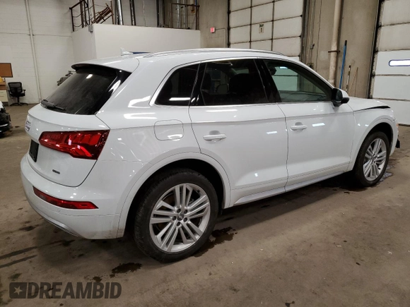 2020 Audi Q5 Premium Plus with VIN WA1BNAFY5L2108629, listed as a Copart auction lot 71128292 with 15,931 mi miles. Bid and sale history available at carsss.com. Image 3.