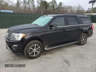 2021 Ford Expedition Max XLT with VIN 1FMJK1JT7MEA19405, listed as a Copart auction lot 43986285 with 94,236 mi miles and Salvage Title. Bid and sale history available at DreamBid. Image 1.