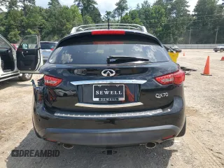2017 Infiniti QX70 с VIN JN8CS1MW9HM413278, выставлен на аукционе Copart как лот 62882325 с пробегом 89 225 миль миль и Списание • Salvage title. История ставок и продаж доступна на DreamBid. Изображение 6.