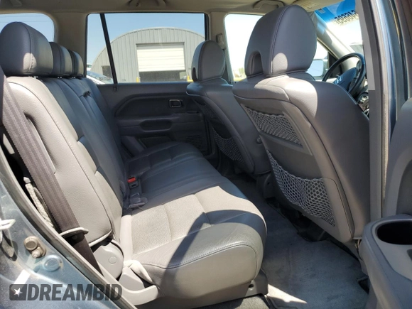 2006 Honda Pilot EX-L with VIN 5FNYF28546B045353, listed as a Copart auction lot 53646695 with 107,325 mi miles and Salvage Title. Bid and sale history available at DreamBid. Image 11.