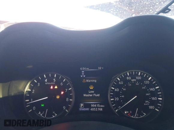 2018 Infiniti Q50 Luxe with VIN JN1EV7AP7JM590173, listed as a IAAI auction lot 41298515 with 99,415 mi miles and . Bid and sale history available at DreamBid. Image 7.
