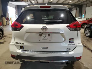 2017 Nissan Rogue SV with VIN KNMAT2MV9HP528295, listed as a Copart auction lot 63318355 with 130,536 mi miles and Salvage title. Bid and sale history available at DreamBid. Image 6.