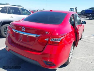 2017 Nissan Sentra SV with VIN 3N1AB7AP3HL650865, listed as a IAAI auction lot 41831102 with 89,252 mi miles. Bid and sale history available at carsss.com. Image 4.