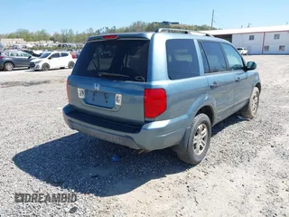 2005 Honda Pilot EX-L z VIN 2HKYF18625H509274, wystawiony jako IAAI lot #42059771 z przebiegiem 250 288 mil mil oraz . Historia ofert i sprzedaży dostępna na DreamBid. Obrazek 4.