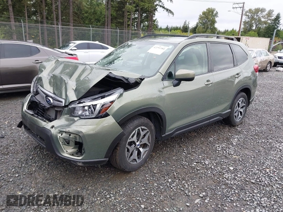 2020 Subaru Forester Premium with VIN JF2SKAJCXLH486602, listed as a IAAI auction lot 42291584 with 25,883 mi miles and . Bid and sale history available at DreamBid. Image 17.