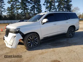 2022 Cadillac Escalade Sport z VIN 1GYS3EKL6NR234497, wystawiony jako Copart lot #48560705 z przebiegiem 55 438 mil mil oraz Szkoda całkowita • Salvage title. Historia ofert i sprzedaży dostępna na DreamBid. Obrazek 1.