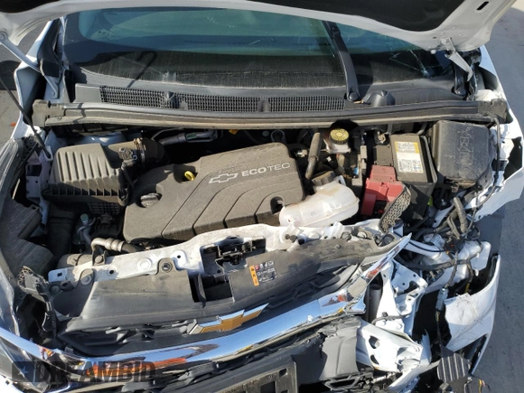 2022 Chevrolet Spark 1LT with VIN KL8CD6SA8NC042070, listed as a Copart auction lot 45738945 with 12,693 mi miles and Salvage Title. Bid and sale history available at carsss.com. Image 11.