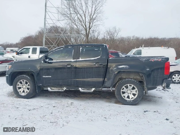 2017 Chevrolet Colorado 4WD LT with VIN 1GCGTCEN1H1202802, listed as a IAAI auction lot 41609845 with 156,458 mi miles. Bid and sale history available at carsss.com. Image 15.
