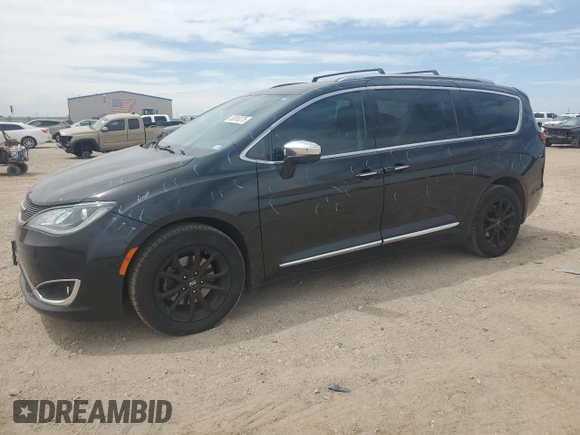 2020 Chrysler Pacifica Limited z VIN 2C4RC1GG6LR250036, wystawiony jako Copart lot #53610075 z przebiegiem 99 158 mil mil oraz Szkoda całkowita • Salvage title. Historia ofert i sprzedaży dostępna na DreamBid. Obrazek 1.