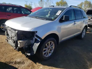 2010 Ford Edge SEL with VIN 2FMDK3JC6ABA30749, listed as a Copart auction lot 76467684 with 123,878 mi miles and Salvage Title. Bid and sale history available at carsss.com. Image 1.