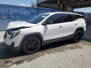 2020 GMC Terrain SLT z VIN 3GKALPEV2LL126770, wystawiony jako Copart lot #55128845 z przebiegiem 96 211 mil mil oraz Nie do naprawy • Non repairable. Historia ofert i sprzedaży dostępna na DreamBid. Obrazek 1.