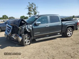 2018 GMC Sierra 1500 SLT z VIN 3GTU2NEC6JG209414, wystawiony jako Copart lot #59583365 z przebiegiem Nie podano mil oraz Szkoda całkowita • Salvage title. Historia ofert i sprzedaży dostępna na DreamBid. Obrazek 1.