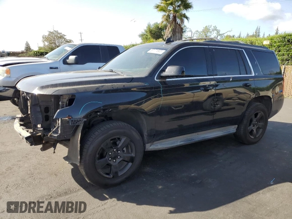 2015 Chevrolet Tahoe LT with VIN 1GNSCBKC0FR727525, listed as a Copart auction lot 53171665 with 114,689 mi miles and Salvage title. Bid and sale history available at DreamBid. Image 1.
