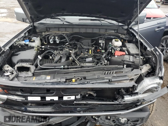 2022 Ford Bronco with VIN 1FMDE5DH3NLA98846, listed as a Copart auction lot 55818355 with 32,120 mi miles and Salvage title. Bid and sale history available at DreamBid. Image 12.