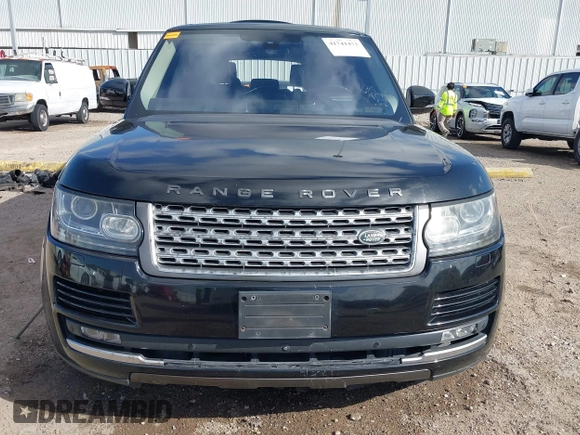 2016 Land Rover Range Rover Supercharged with VIN SALGS3EF0GA262914, listed as a IAAI auction lot 41741473 with 106,853 mi miles. Bid and sale history available at carsss.com. Image 6.