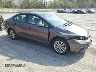 2012 Honda Civic EX with VIN 19XFB2F84CE323959, listed as a Copart auction lot 54583645 with 199,528 mi miles and Salvage Title. Bid and sale history available at DreamBid. Image 4.