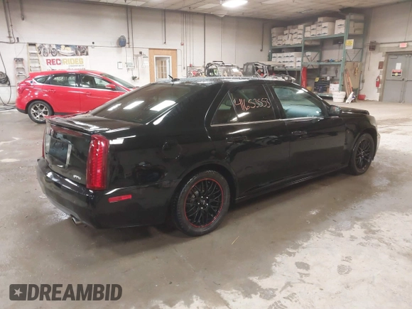 2005 Cadillac STS with VIN 1G6DW677450156901, listed as a IAAI auction lot 41653553 with 125,150 mi miles. Bid and sale history available at carsss.com. Image 4.