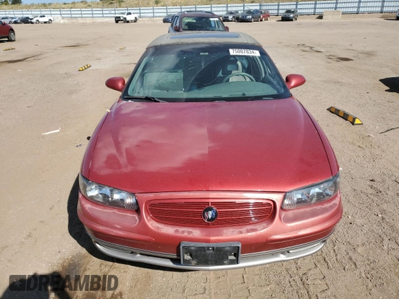 1999 Buick Regal GS with VIN 2G4WF5219X1567068, listed as a Copart auction lot 75007834 with 0 mi miles and Salvage Title. Bid and sale history available at carsss.com. Image 5.