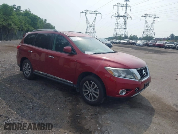 2013 Nissan Pathfinder SV z VIN 5N1AR2MM6DC686662, wystawiony jako IAAI lot #42517509 z przebiegiem 114 731 mil mil oraz . Historia ofert i sprzedaży dostępna na DreamBid. Obrazek 1.