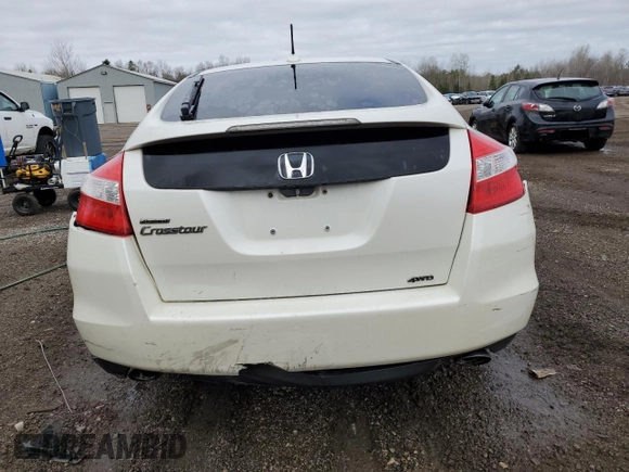 2010 Honda Crosstour EX-L z VIN 5J6TF2H56AL801680, wystawiony jako Copart lot #54937335 z przebiegiem 327 671 mil mil oraz Czysty tytuł • Clean title. Historia ofert i sprzedaży dostępna na DreamBid. Obrazek 6.