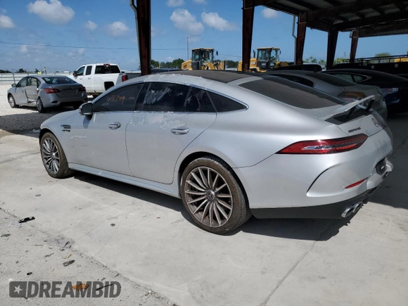 2019 Mercedes-Benz AMG GT 53 z VIN WDD7X6BB1KA008509, wystawiony jako Copart lot #44400444 z przebiegiem 45 249 mil mil oraz . Historia ofert i sprzedaży dostępna na DreamBid. Obrazek 2.