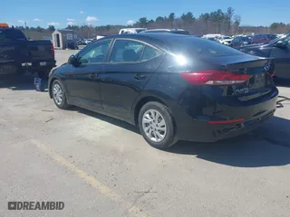 2018 Hyundai Elantra SE with VIN KMHD74LF6JU489417, listed as a IAAI auction lot 42060644 with 116,488 mi miles. Bid and sale history available at carsss.com. Image 3.